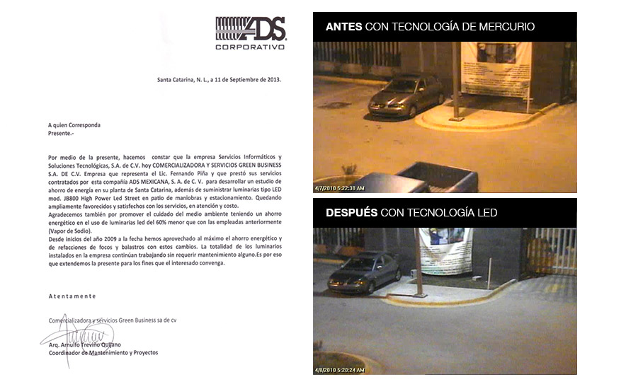 Carta de Satisfaccion ADS Mexicana